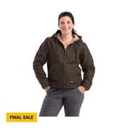 Berne Women's Sherpa-Lined Duck Hooded Jacket - Tuscan by Lenny's Shoe & Apparel