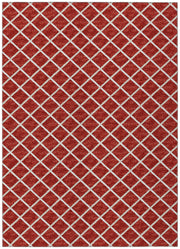 York Indoor/Outdoor Red 5' x 8' by Homeportonline