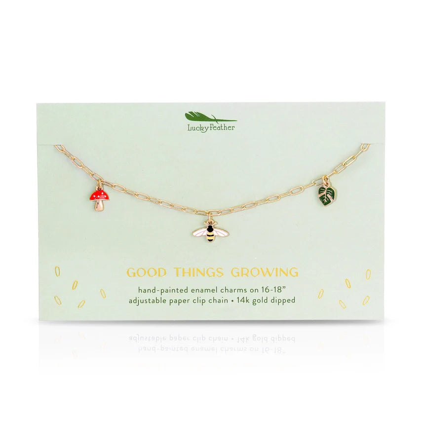 Enamel Treasure Necklace