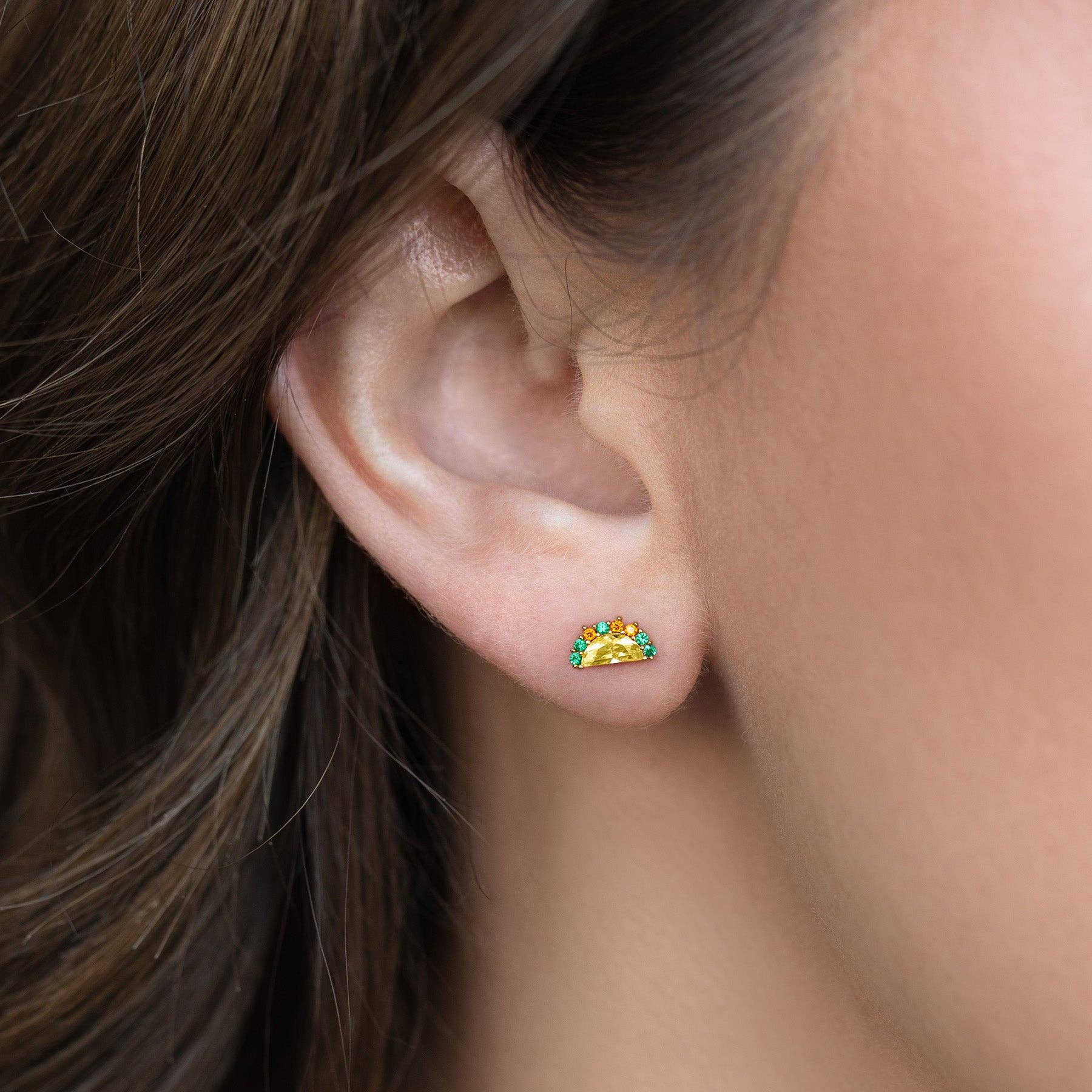 Girls Crew Taco Tuesday Studs by Dear Lucy