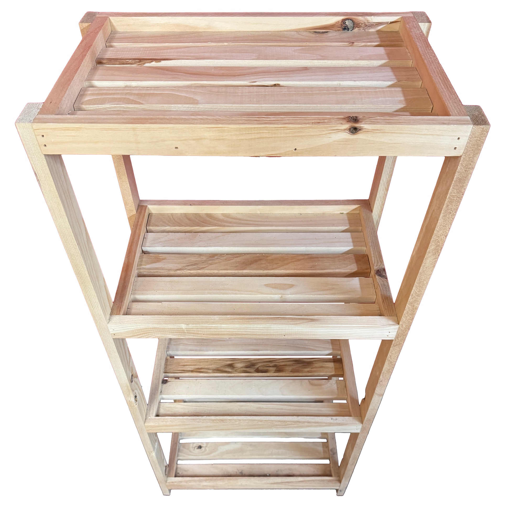 Pine Shelf 4 Tiered 20in Wide 45in Tall by Homeportonline