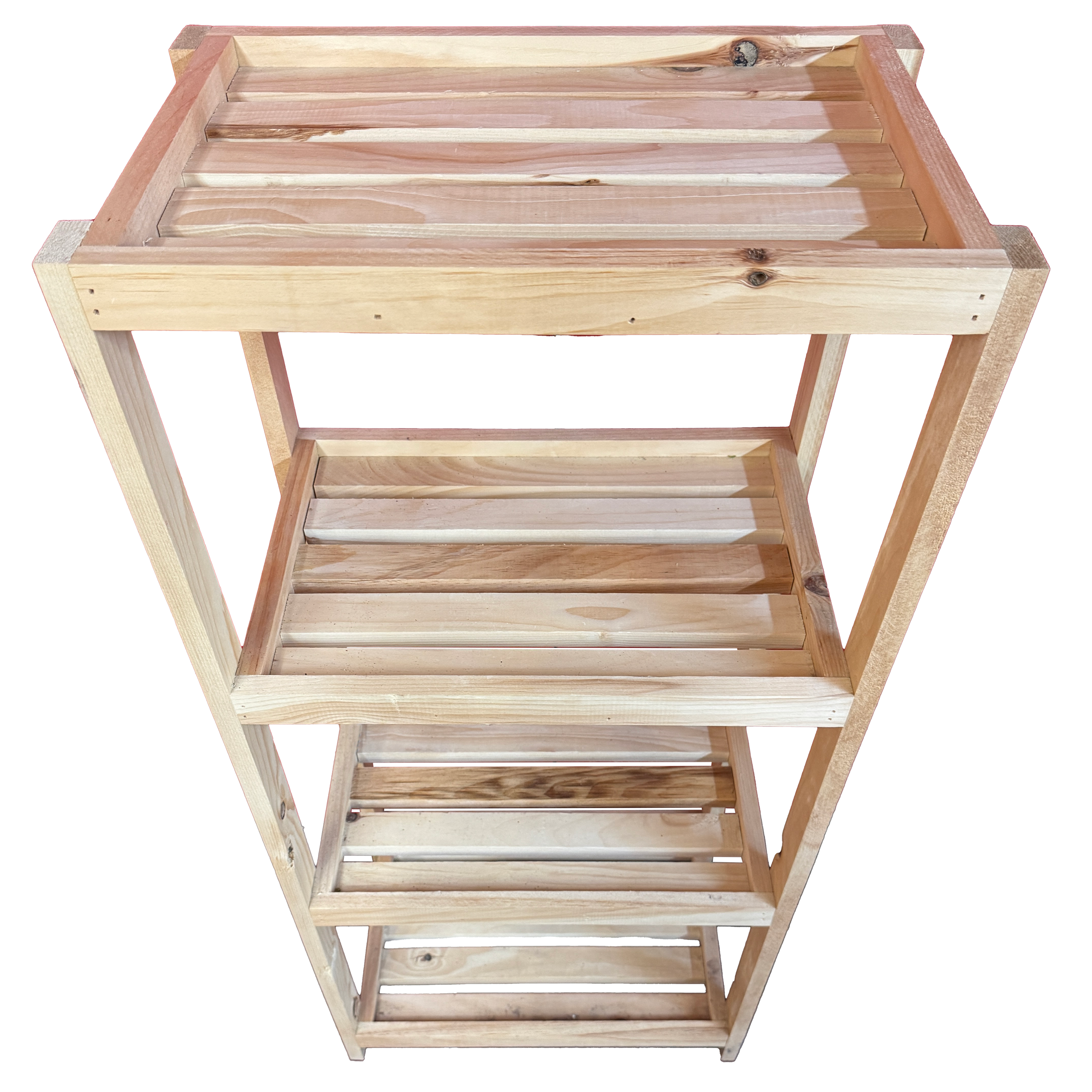 Pine Shelf 4 Tiered 20in Wide 45in Tall by Homeportonline