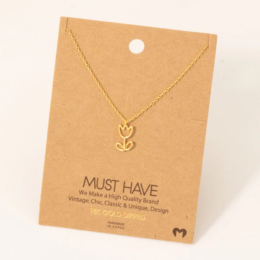 Fame Accessories Pendant Necklace