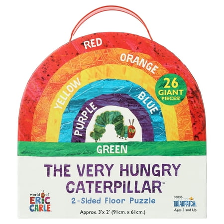 Briarpatch The World of Eric Carle The Very Hungry Caterpillar 2-Sided Floor Puzzle