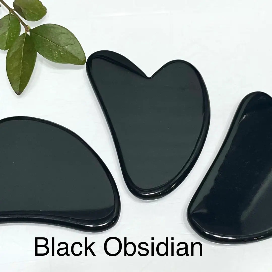 Natural Crystal Gua Sha Facial Massage Heart