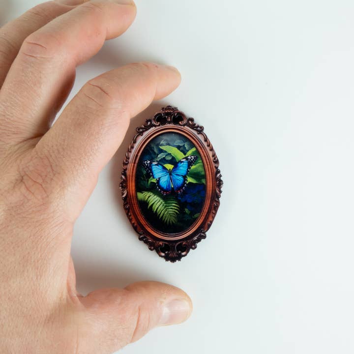 Framed Butterfly Magnets