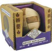 Aztec Sun Stone - Wooden Puzzle