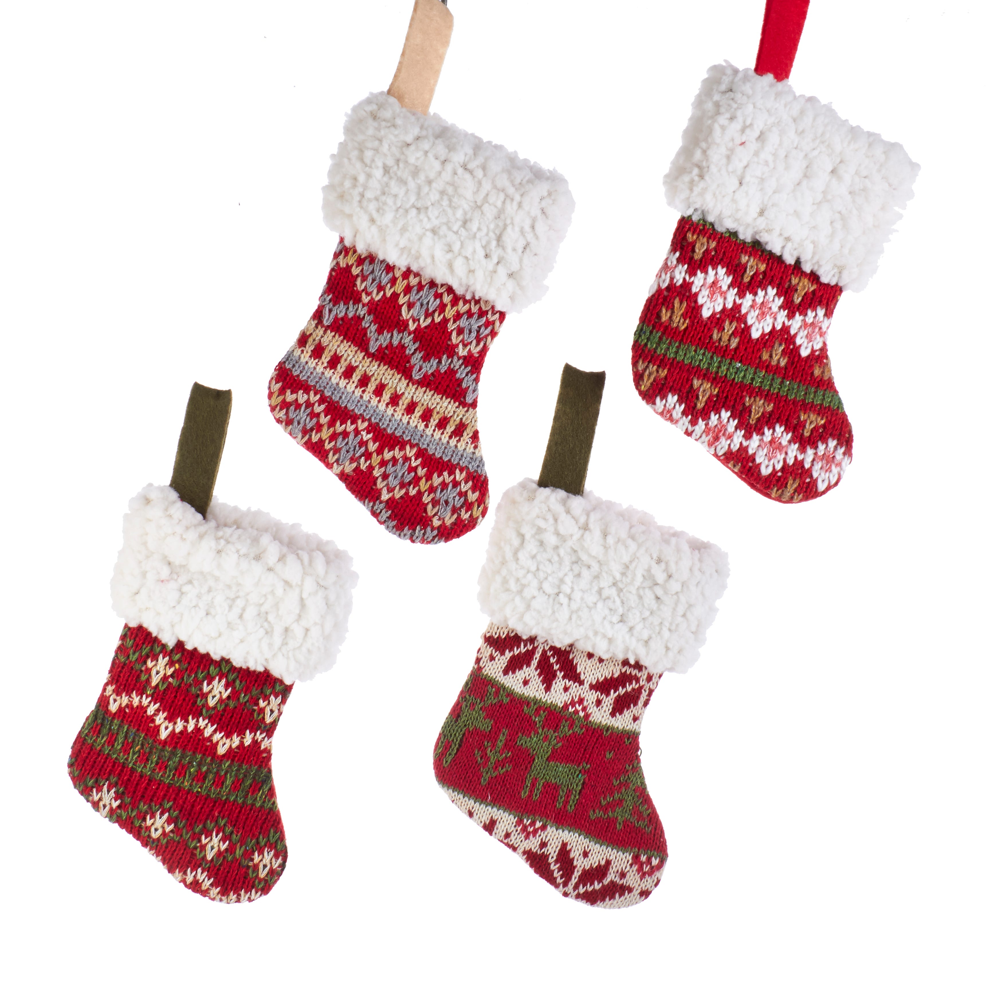 Charming 6 Inch Knit Stocking -