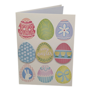 Pastel Easter Eggs Card
