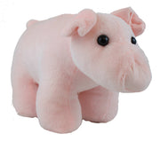 Plush Coin Bank - Pink Pig