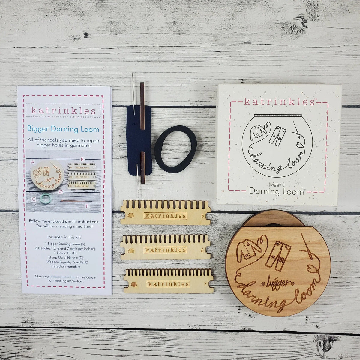 Katrinkles Bigger Darning & Mending Loom
