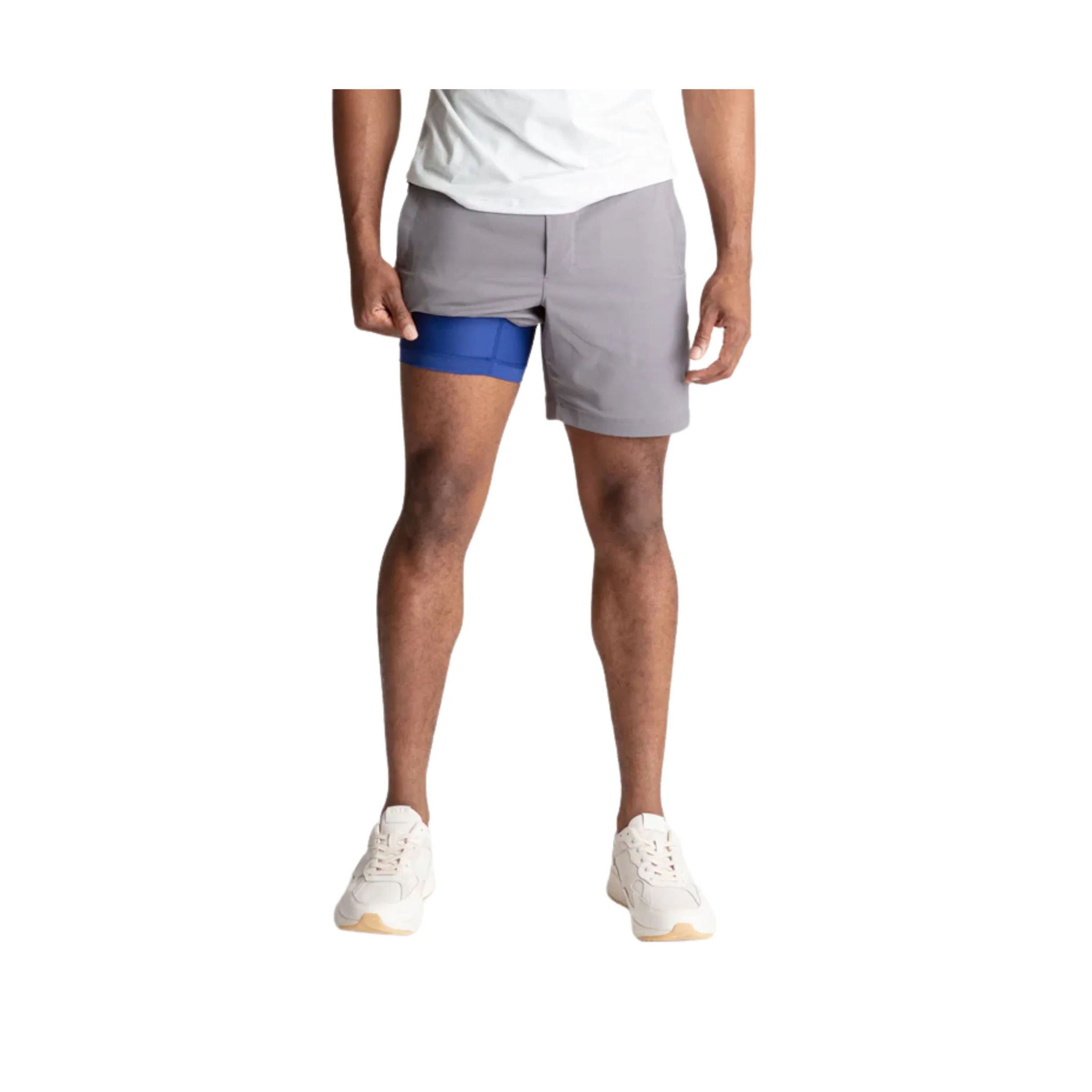 Birddogs Men's Khaki Shorts - Castlerock Grey by Lenny's Shoe & Apparel