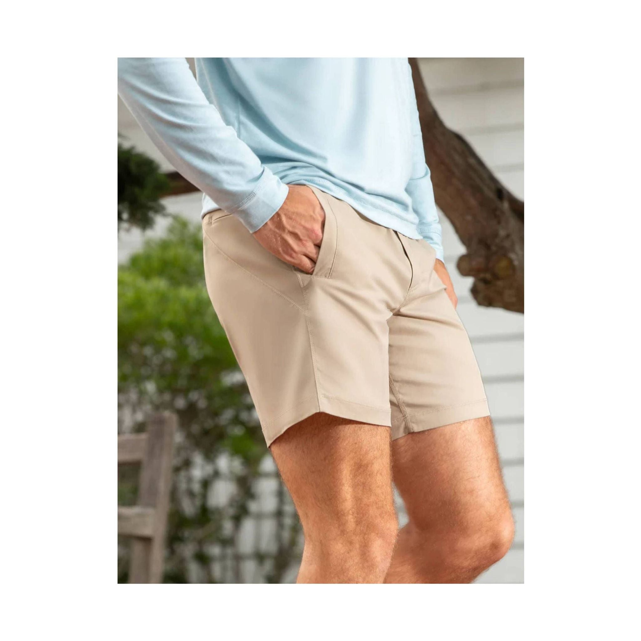 Birddogs Men's Khaki Shorts - Beige by Lenny's Shoe & Apparel