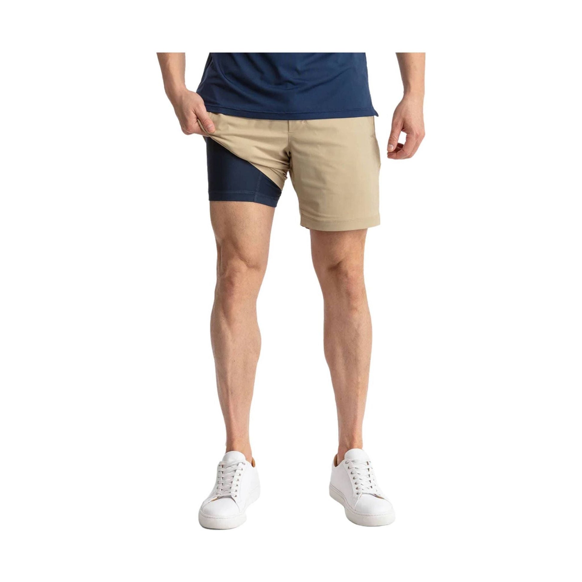 Birddogs Men's Khaki Shorts - Beige by Lenny's Shoe & Apparel