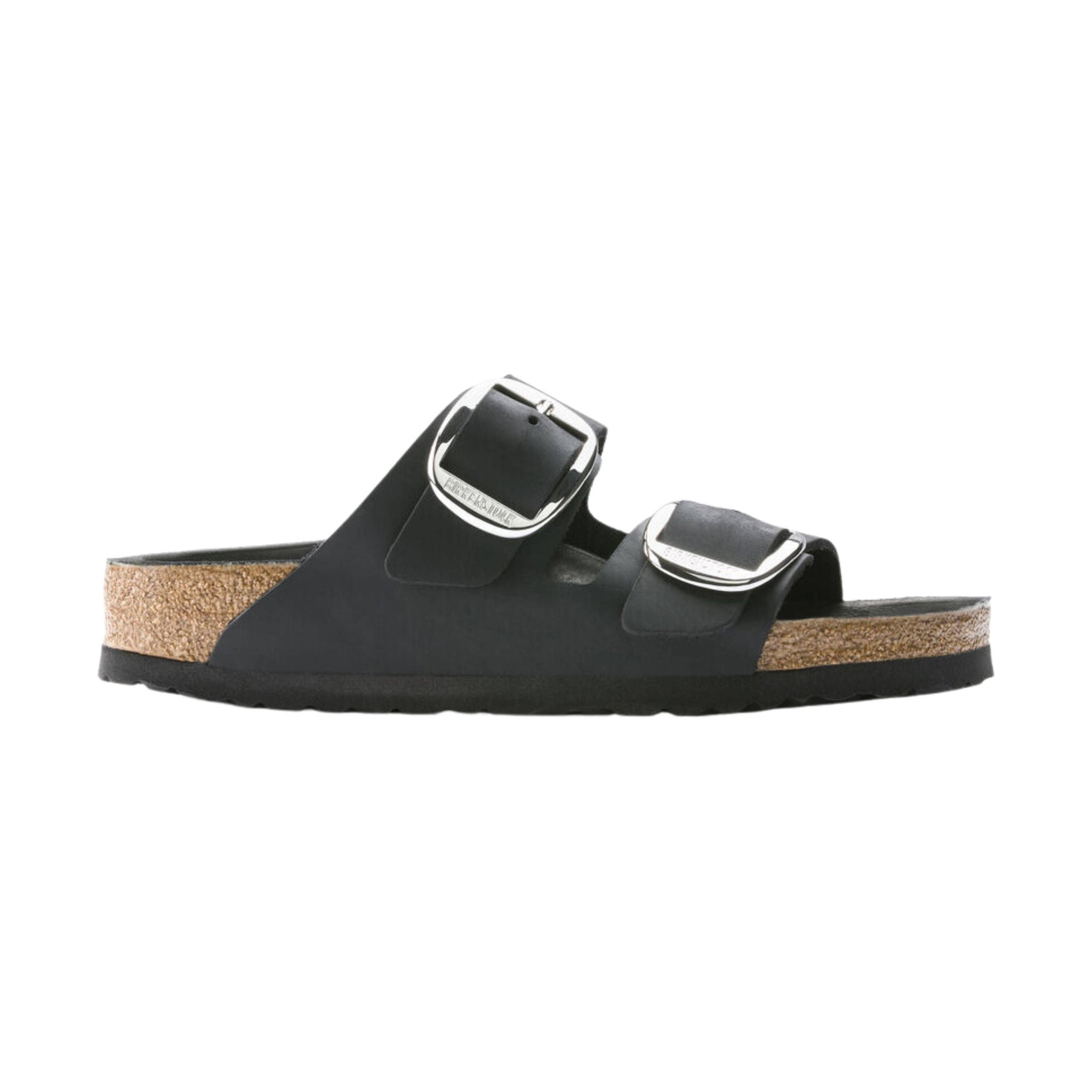 Birkenstock Arizona Big Buckle Sandal - Oiled Leather Black by Lenny's Shoe & Apparel