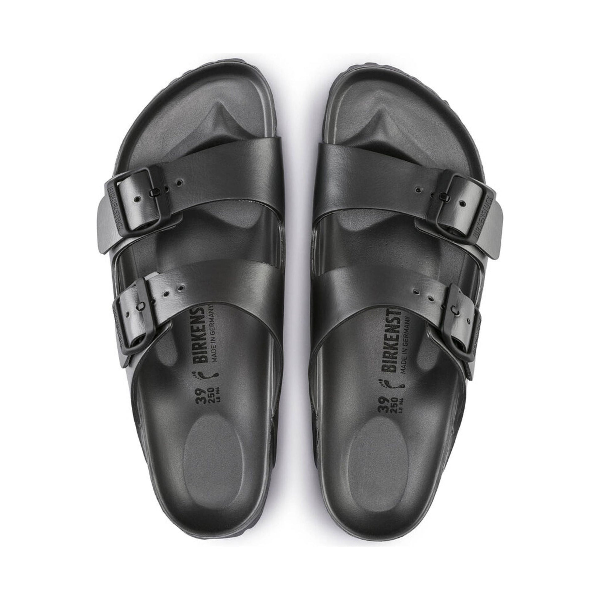 Birkenstock Arizona Essentials EVA Sandal - Metallic Anthracite by Lenny's Shoe & Apparel