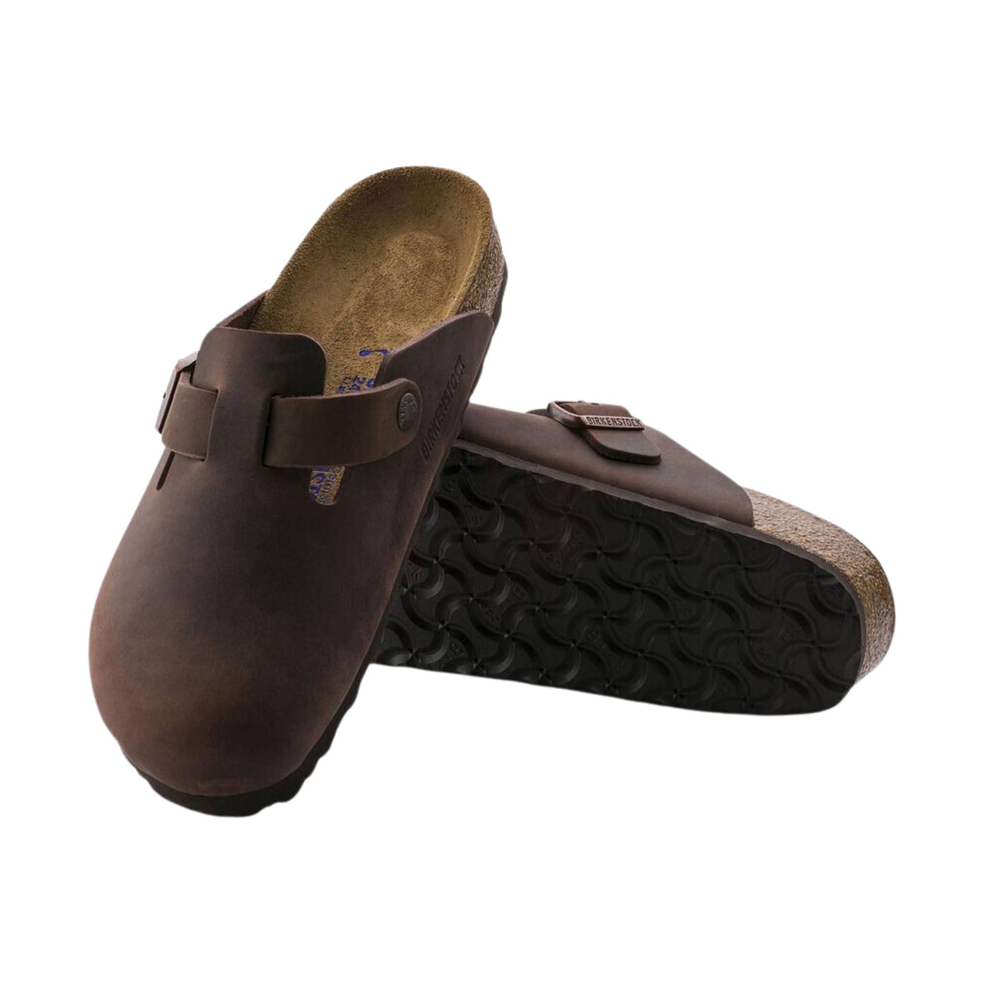 Birkenstock Boston Soft Footbed - Habana Leather by Lenny's Shoe & Apparel