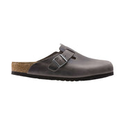 Birkenstock Boston Soft Footbed - Oiled Leather Iron by Lenny's Shoe & Apparel