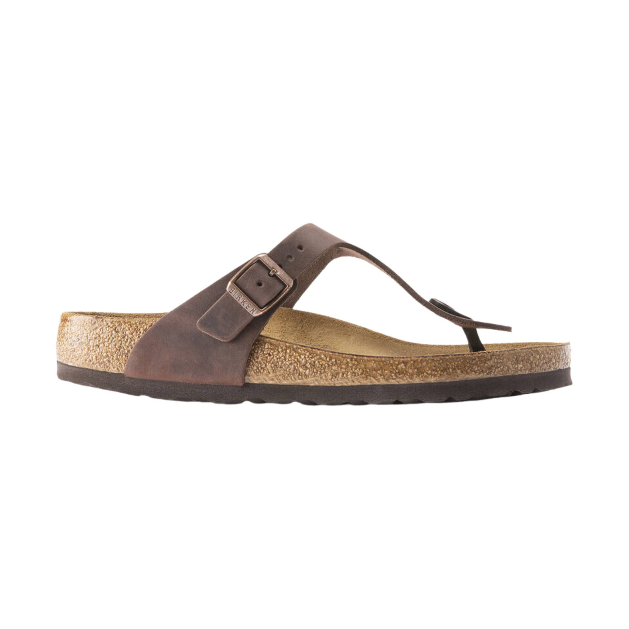 Birkenstock Gizeh Sandal - Oiled Leather Habana by Lenny's Shoe & Apparel