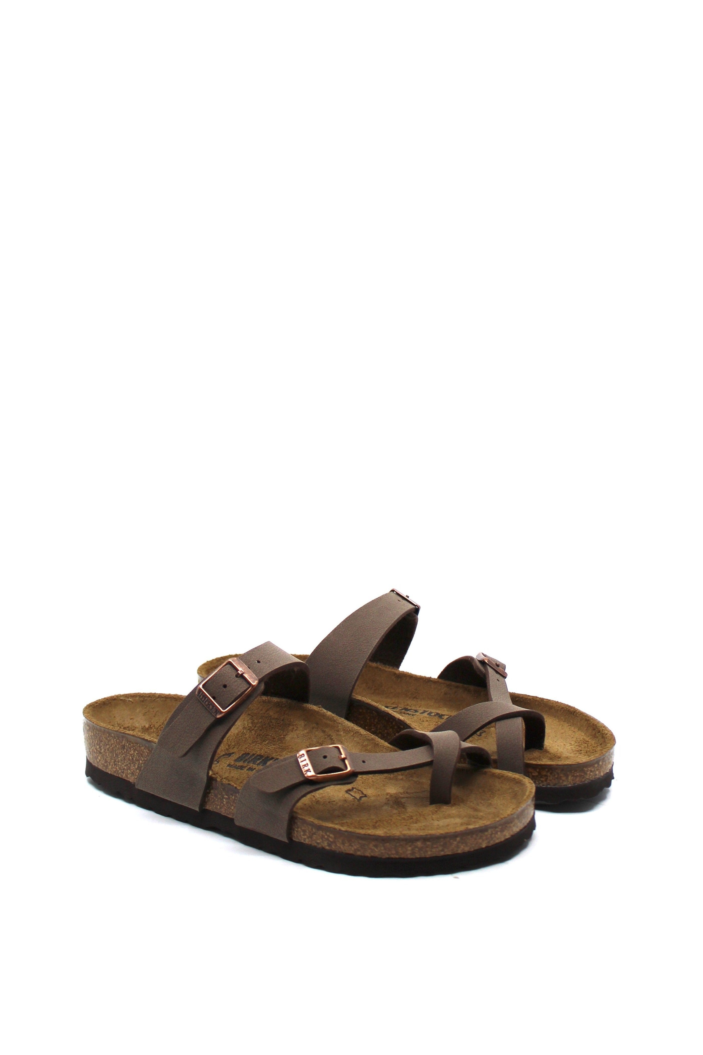 Birkenstock Mayari Mocha Birko-Flor Regular Width by Dear Lucy