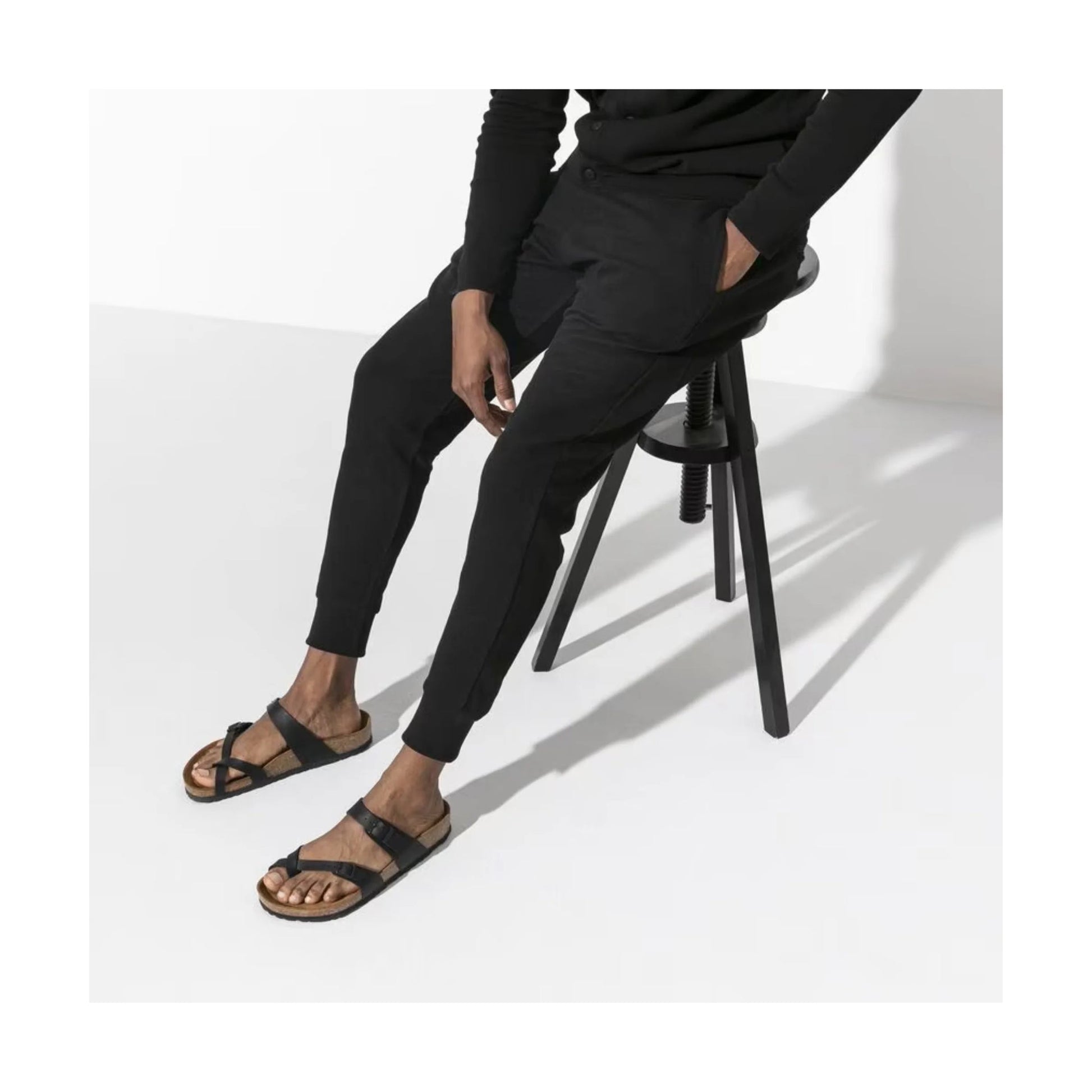 Birkenstock Mayari Sandal - Birko Flor Black by Lenny's Shoe & Apparel