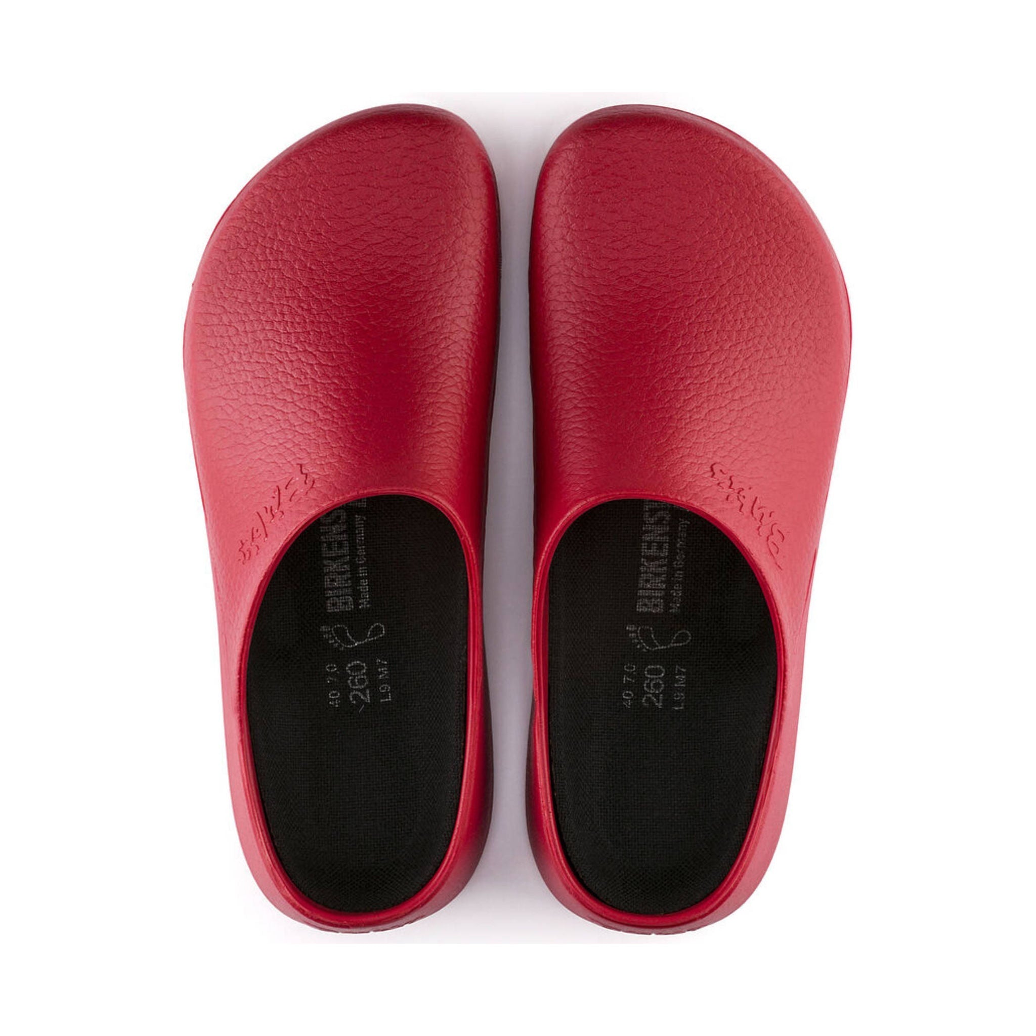 Birkenstock Super Birki Clog - Red by Lenny's Shoe & Apparel
