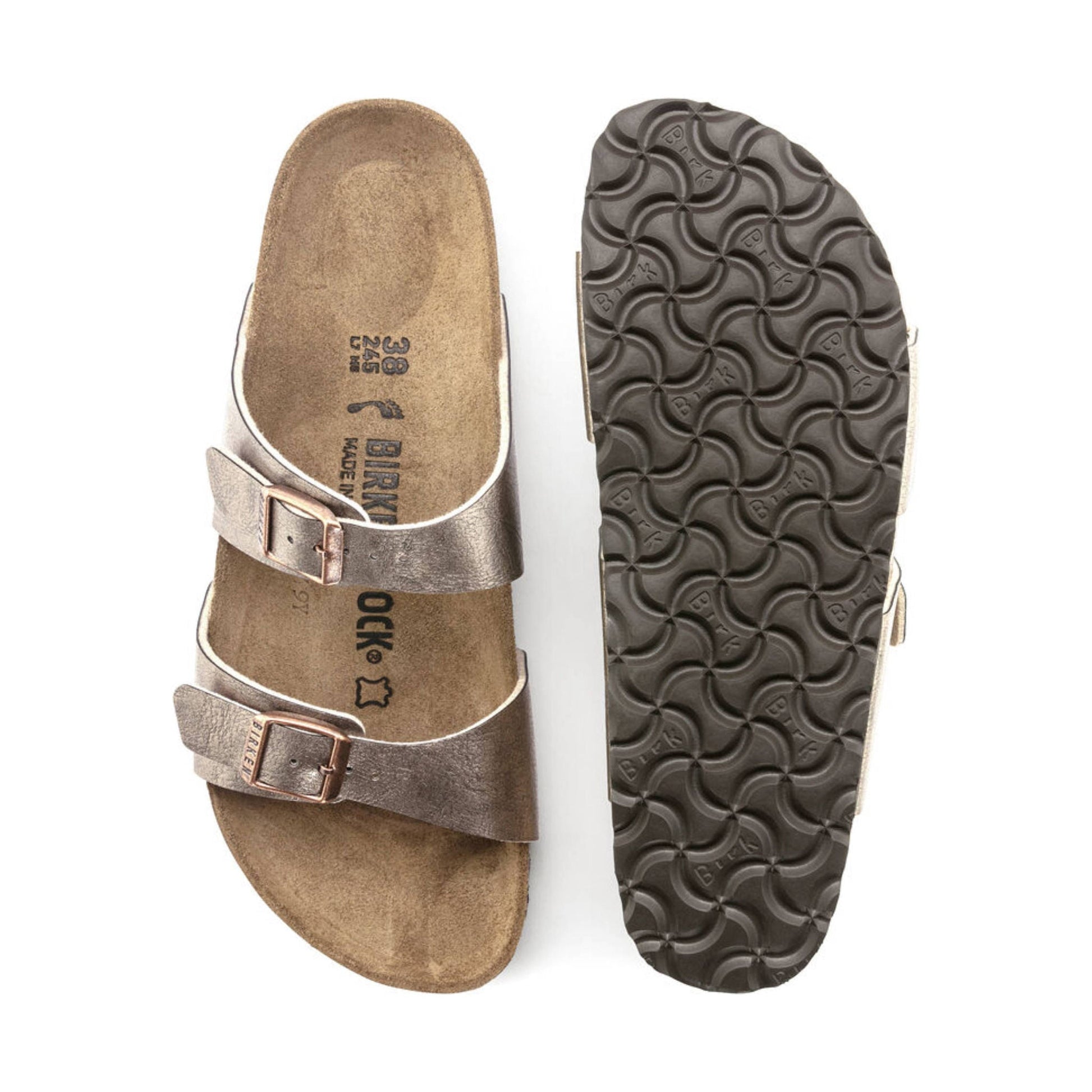 Birkenstock Sydney Sandal - Birko Flor Graceful Taupe by Lenny's Shoe & Apparel