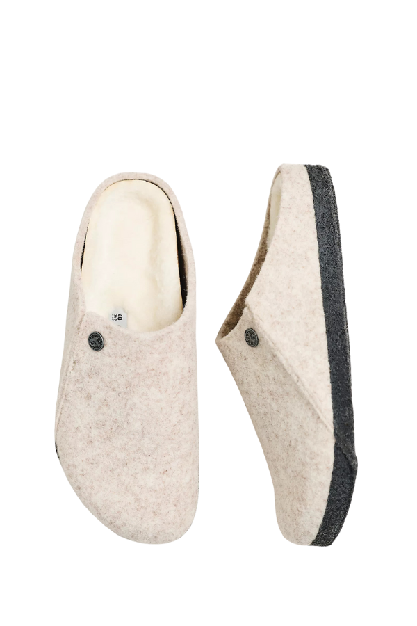 Birkenstock Zermatt Shearling Eggshell/Natural Narrow