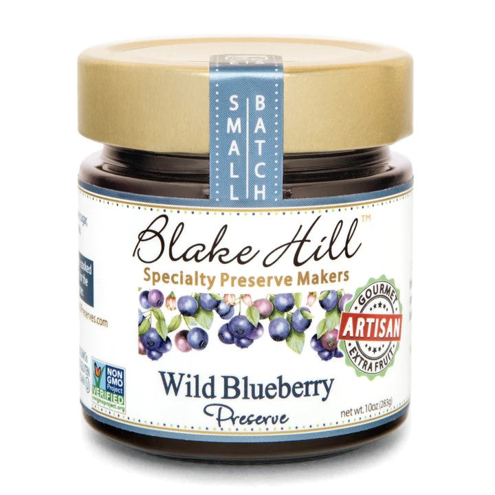 Taste of Vermont Gift Box. Pancakes, Maple Syrup, and Blake Hill Blueberry Preserve by Barred Woods Maple
