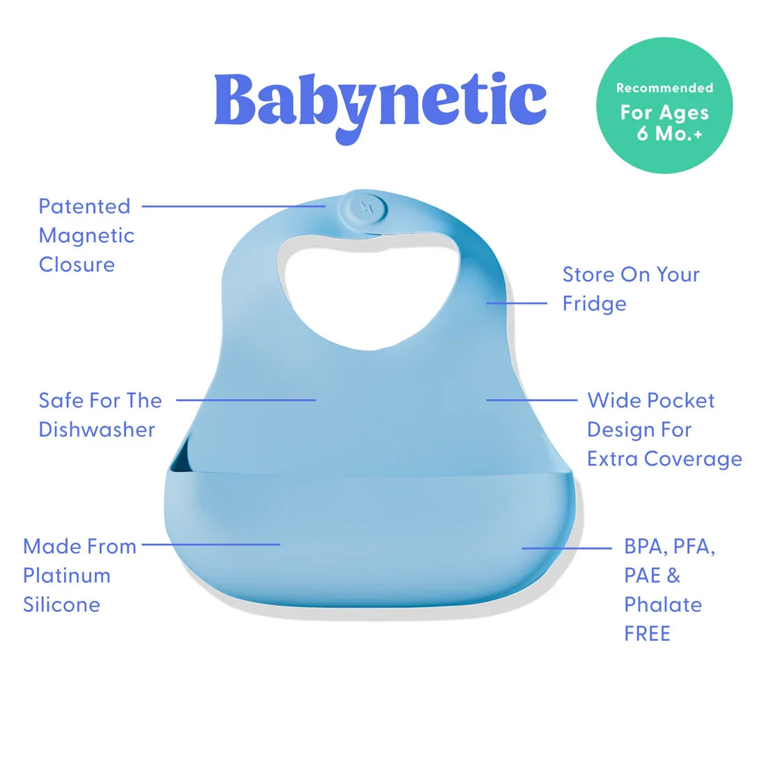 Babynetic Magnetic Bibs