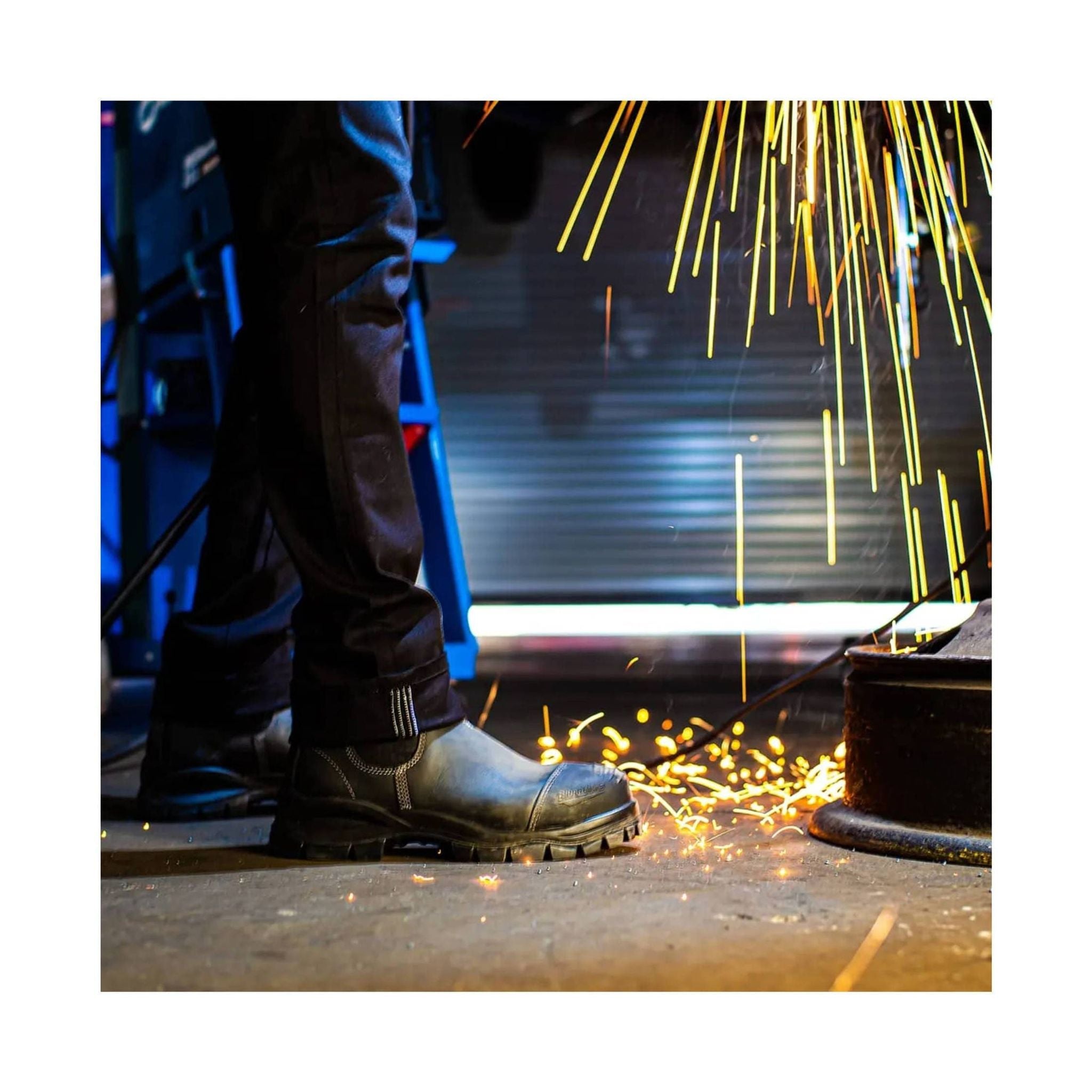 Blundstone Extreme Series Steel Toe Work Boots - Black by Lenny's Shoe & Apparel