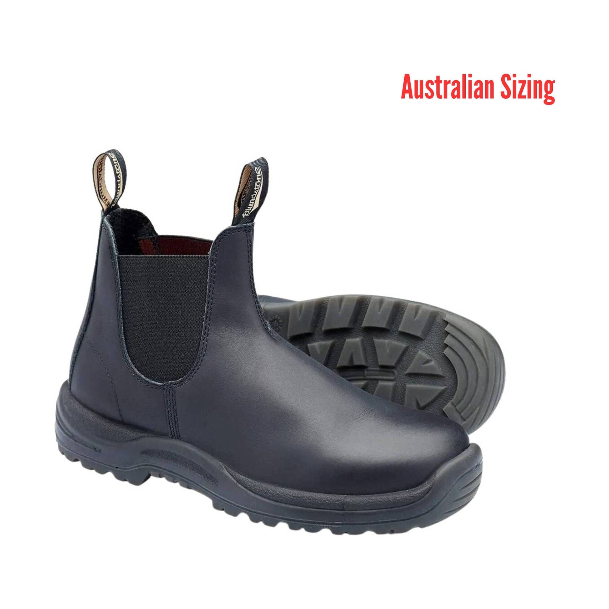 Blundstone Unisex Work Safety Boot Steel Toe - Black by Lenny's Shoe & Apparel
