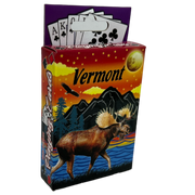 Vermont Moose Sunset Playing Cards