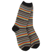 Weekend Boho Crew - Black Stripe