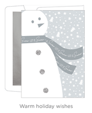 Elegant Box Card Collection – Let It Snow Snowman