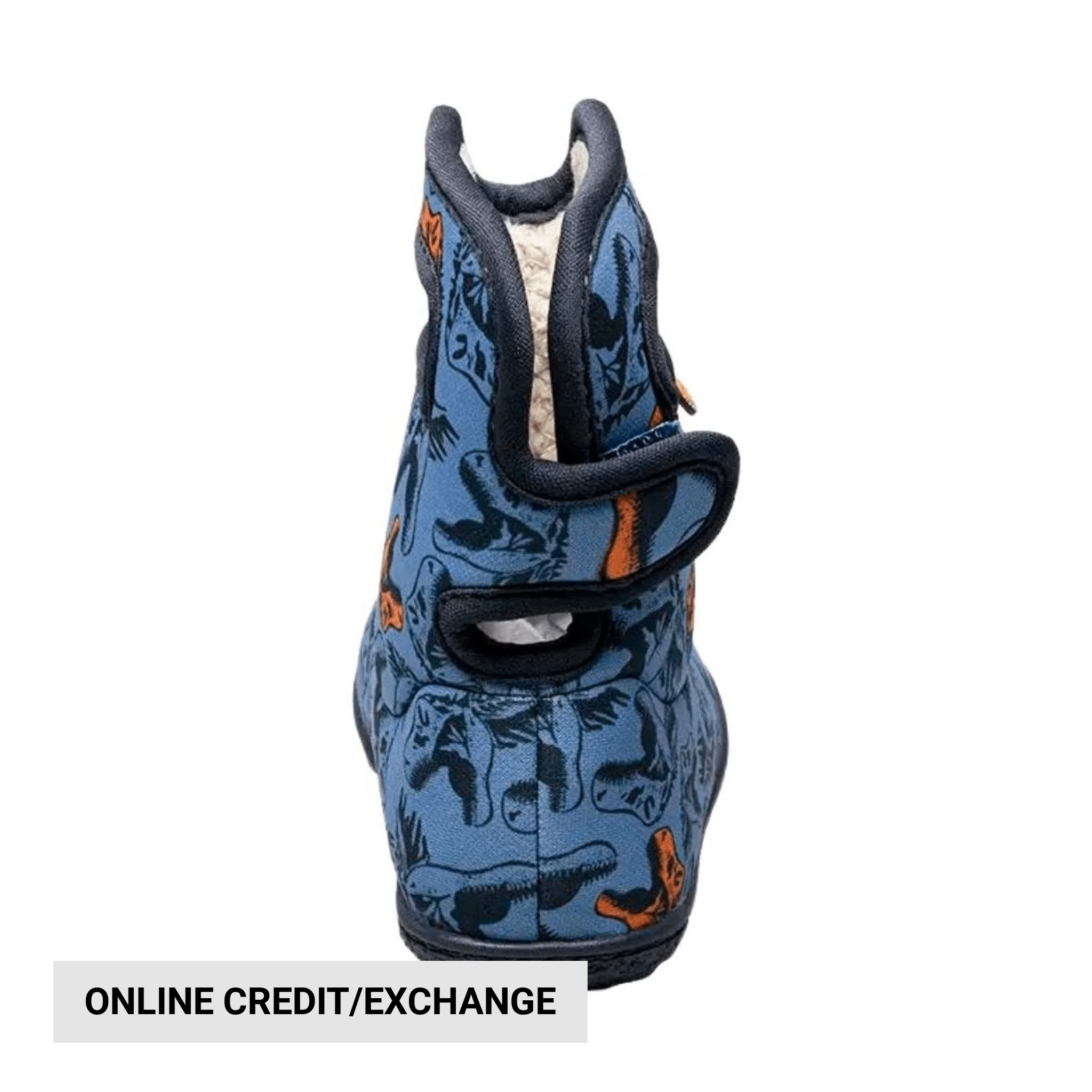 Bogs Baby Cool Dinos Rain Boot - Blue by Lenny's Shoe & Apparel