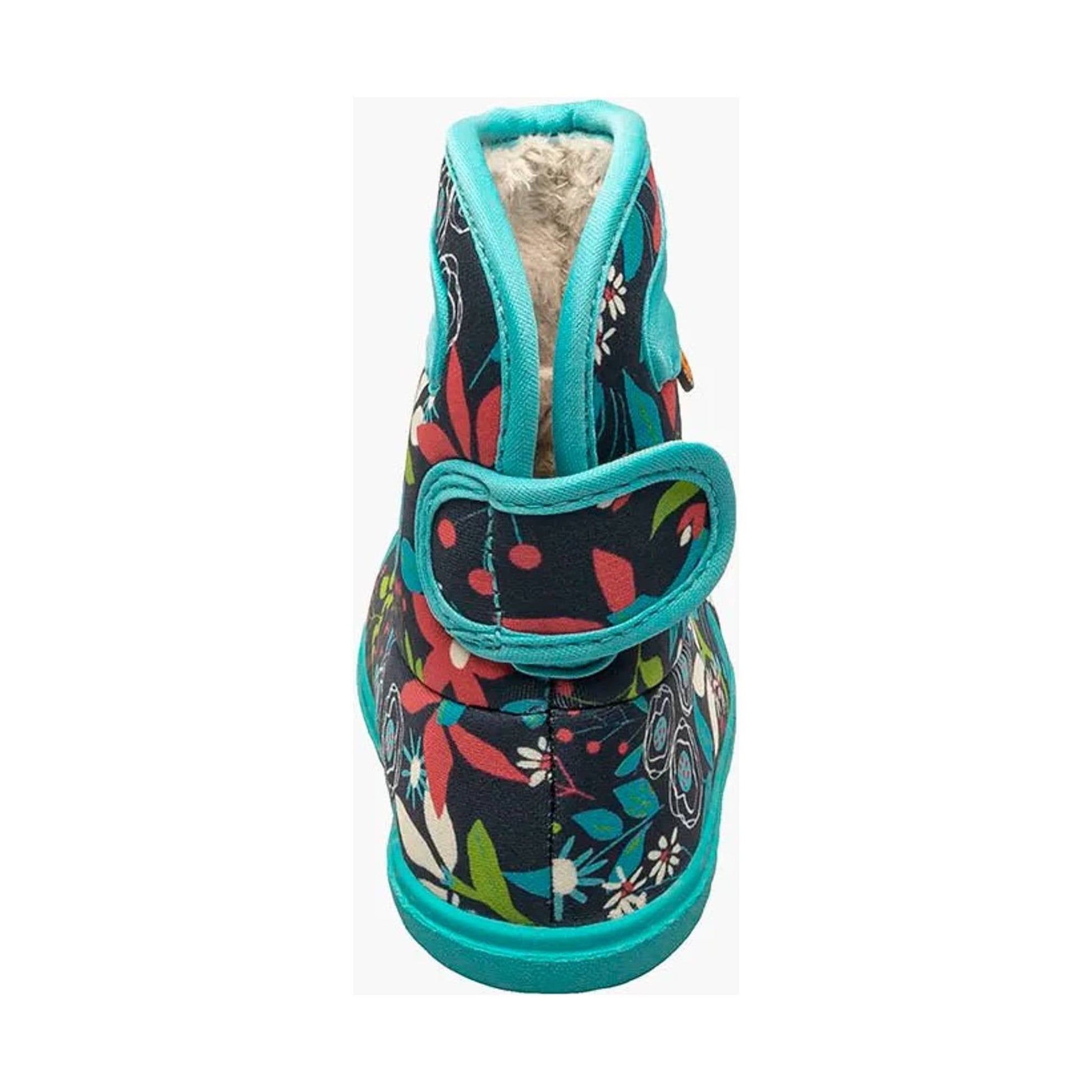Bogs Baby II Cartoon Flower Rain Boot - Ink Blue Multi by Lenny's Shoe & Apparel