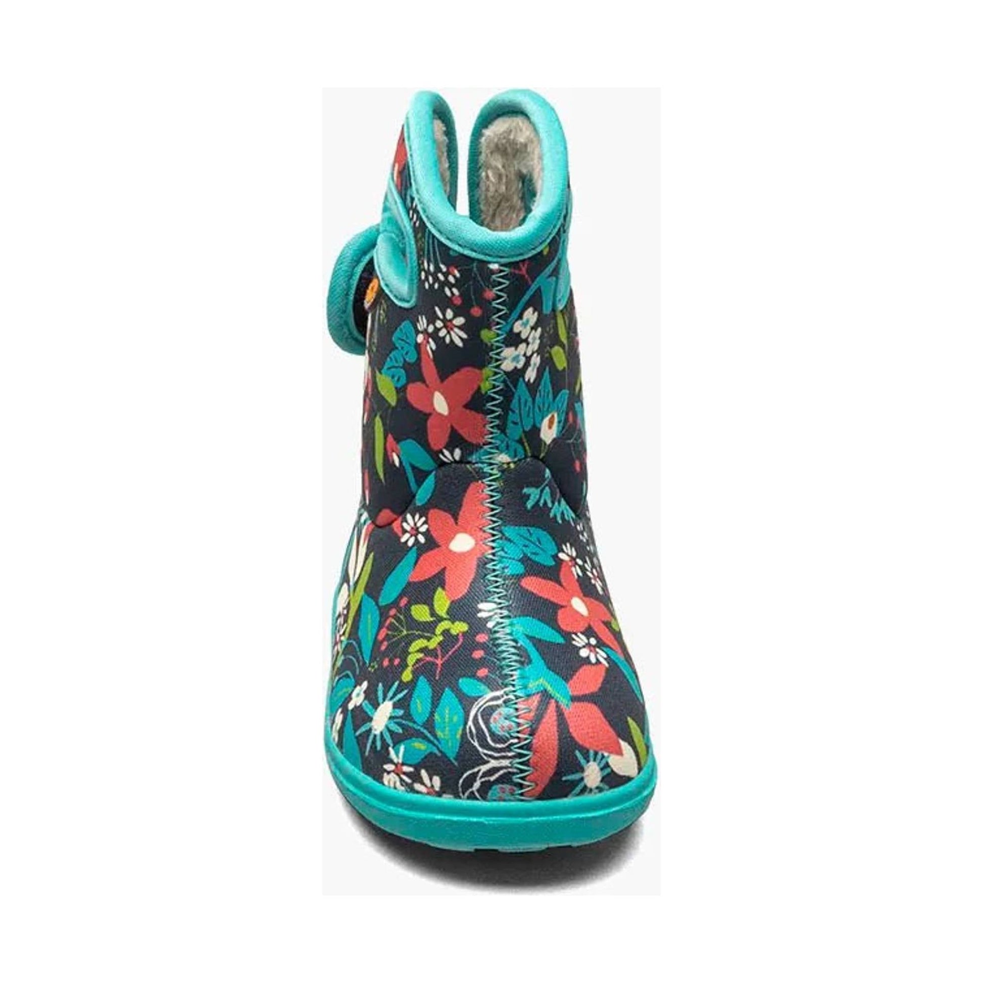 Bogs Baby II Cartoon Flower Rain Boot - Ink Blue Multi by Lenny's Shoe & Apparel