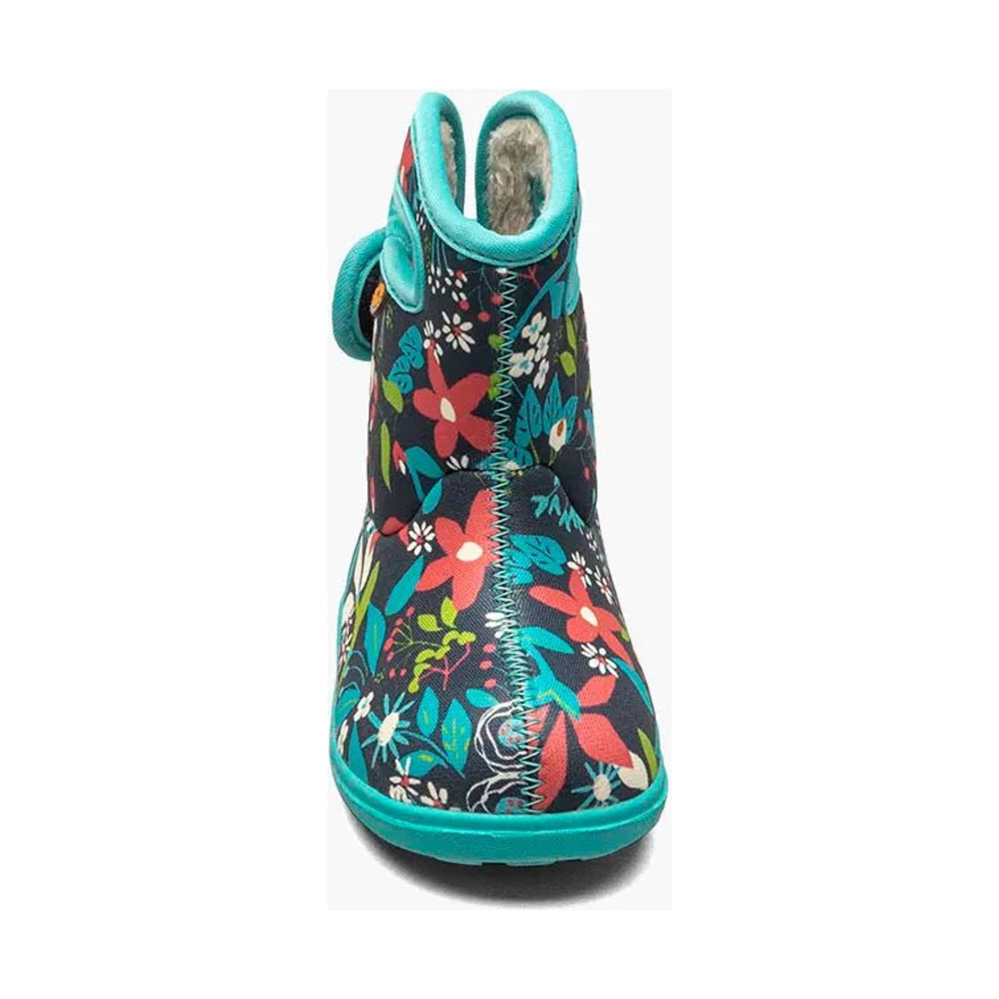 Bogs Baby II Cartoon Flower Rain Boot - Ink Blue Multi by Lenny's Shoe & Apparel