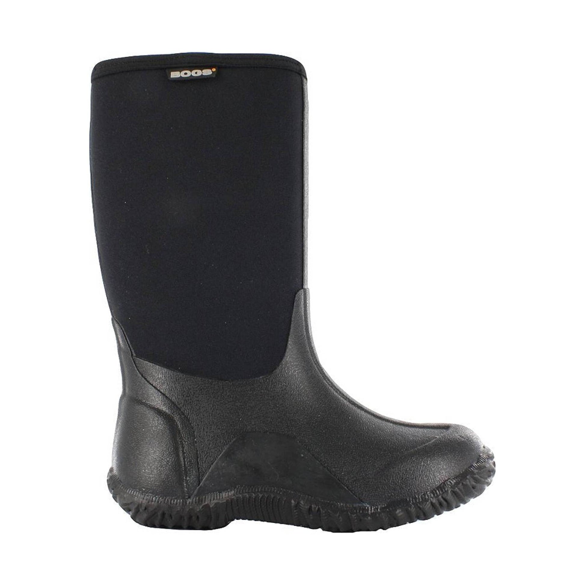 Bogs Kids' Classic Black Insulated Rain Boots - Black by Lenny's Shoe & Apparel