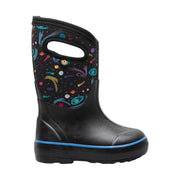 Bogs Kids' Classic II Final Frontier Rain Boots - Black Multi by Lenny's Shoe & Apparel