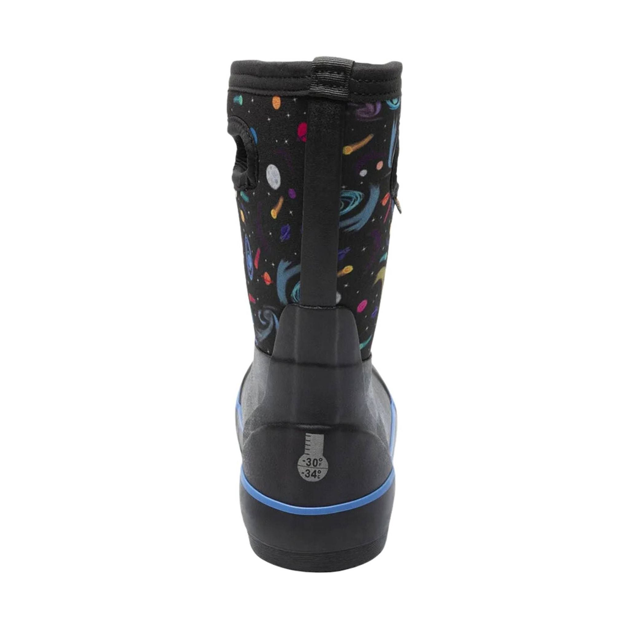 Bogs Kids' Classic II Final Frontier Rain Boots - Black Multi by Lenny's Shoe & Apparel