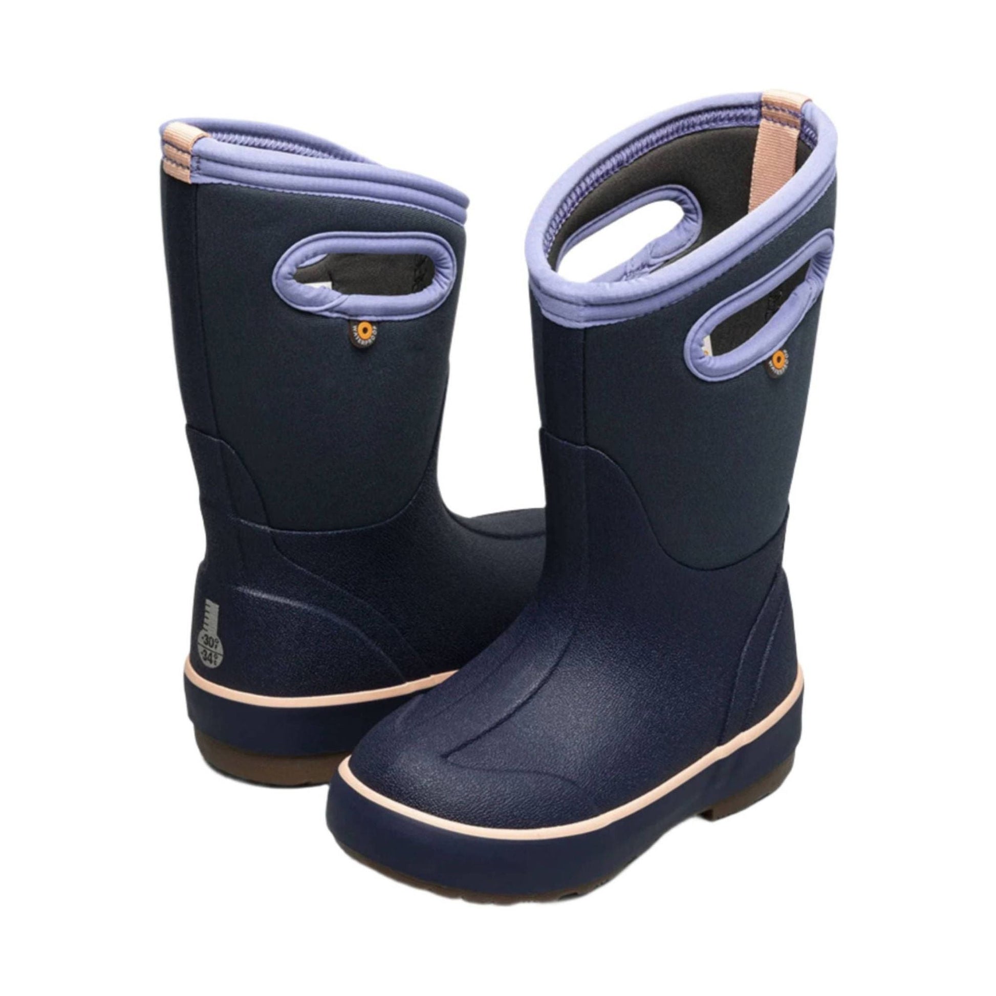 Bogs Kids' Classic II Solid Winter Boots - Indigo by Lenny's Shoe & Apparel