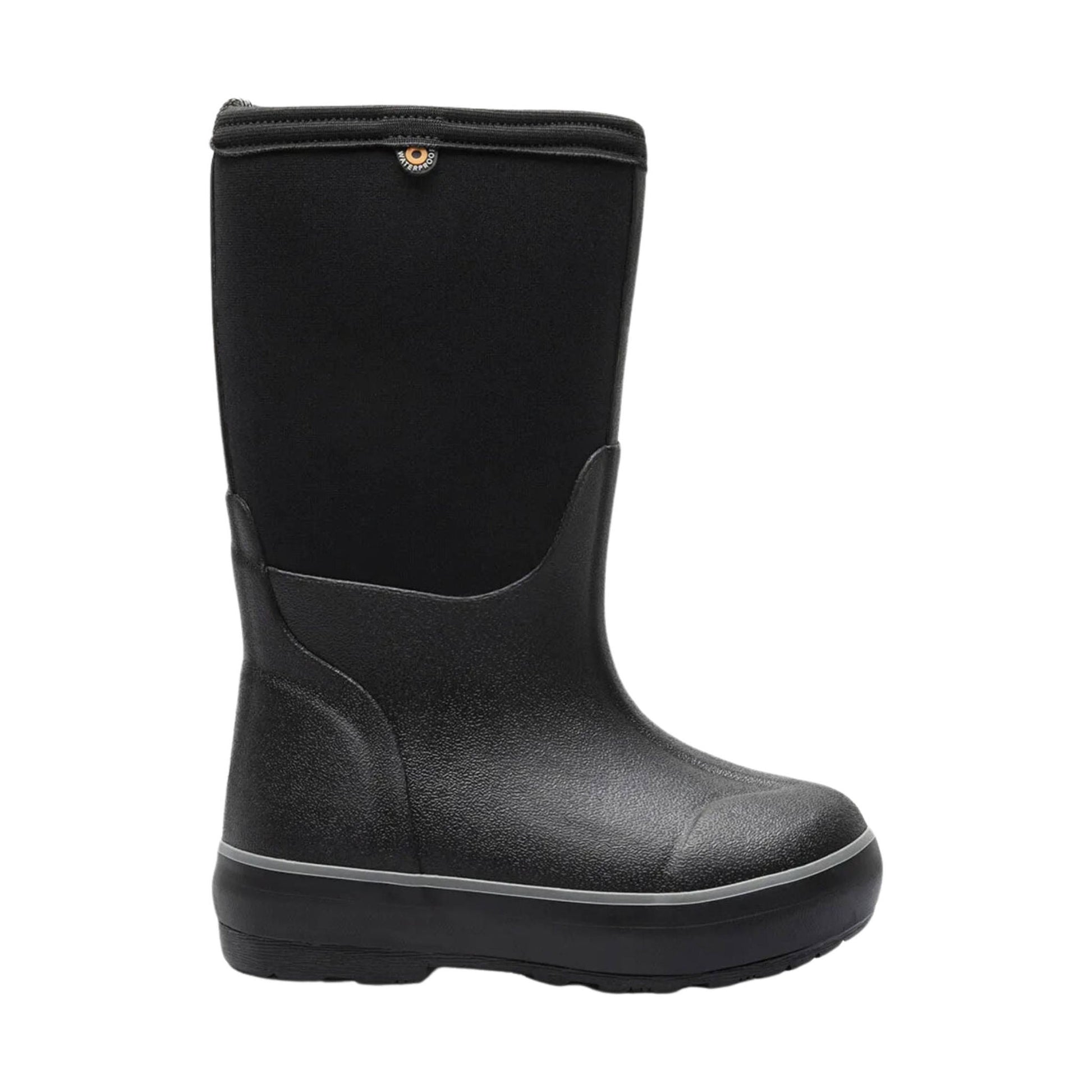 Bogs Kids' Classic II Solid No Handles Waterproof Winter Boots - Black by Lenny's Shoe & Apparel