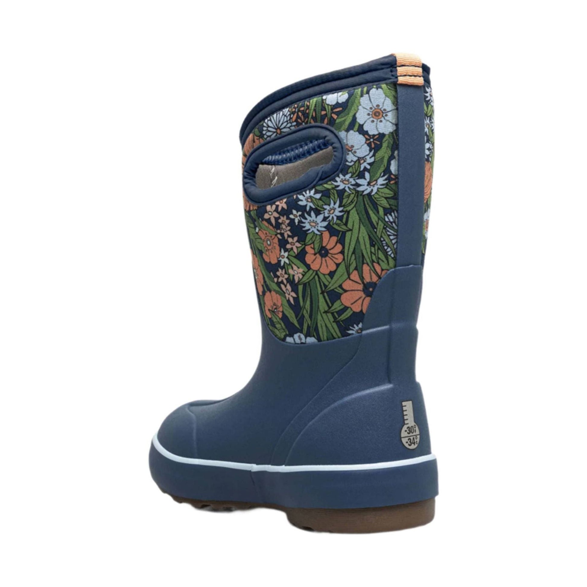 Bogs Kids' Classic II Vintage Winter Boots - Blue Multi by Lenny's Shoe & Apparel