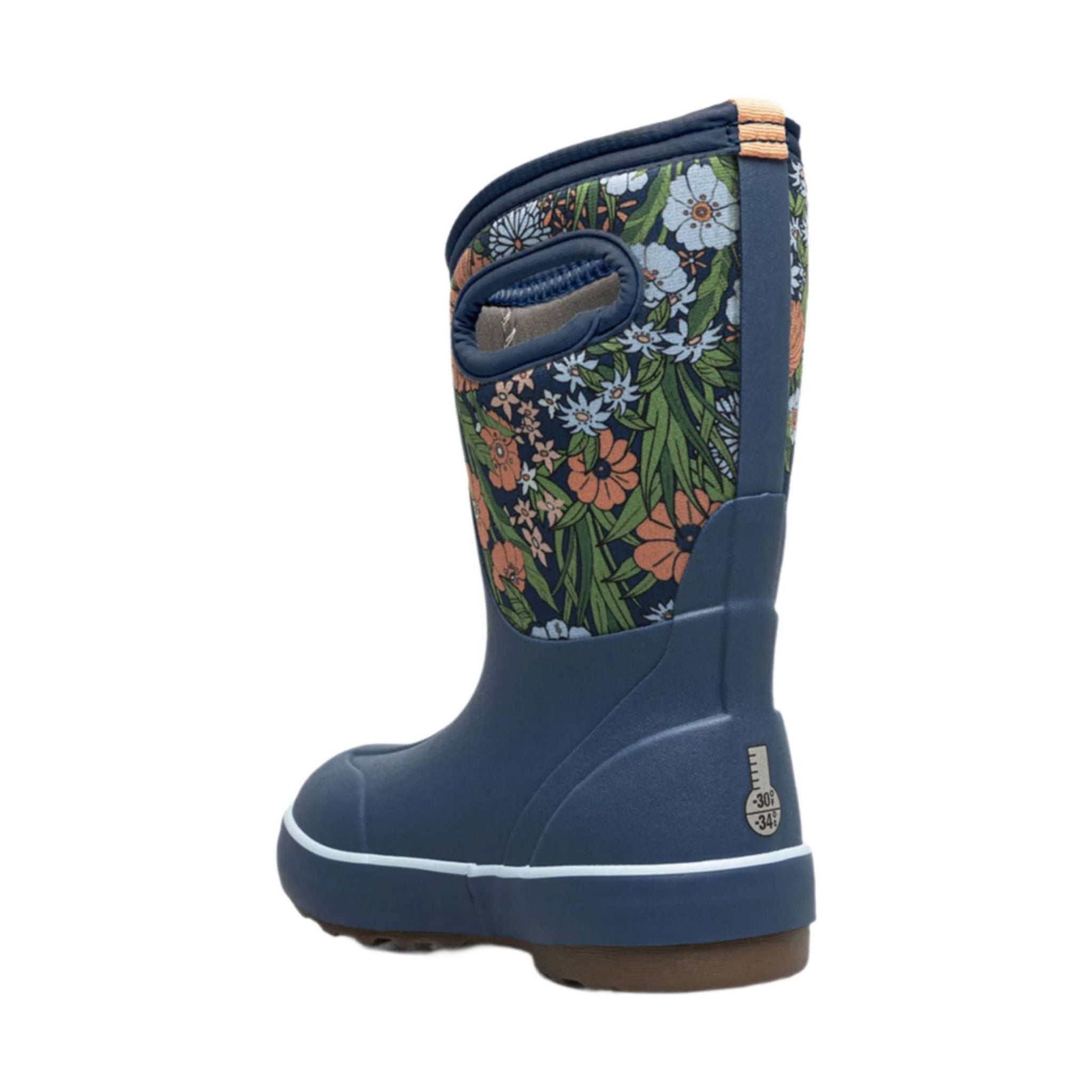 Bogs Kids' Classic II Vintage Winter Boots - Blue Multi by Lenny's Shoe & Apparel
