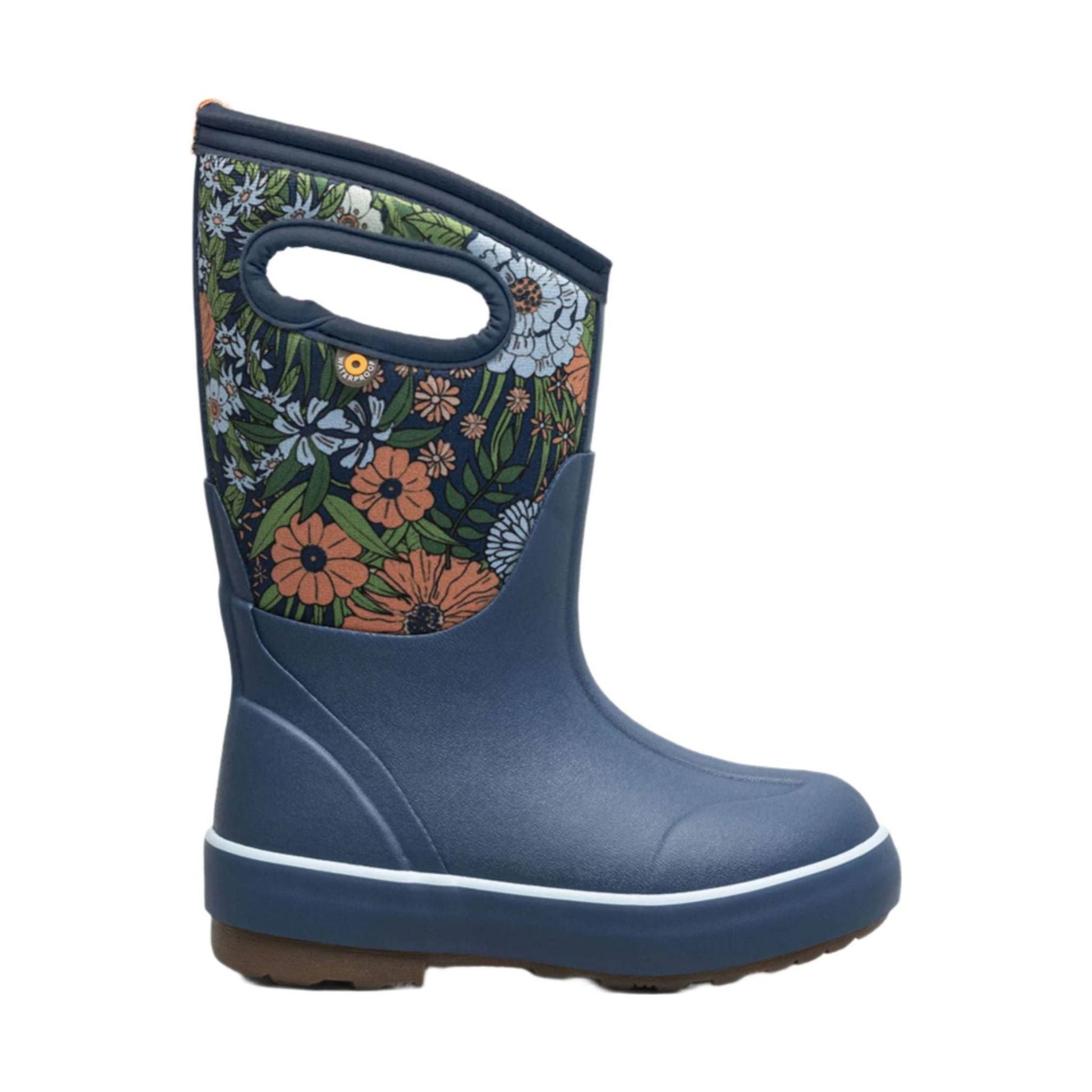 Bogs Kids' Classic II Vintage Winter Boots - Blue Multi by Lenny's Shoe & Apparel