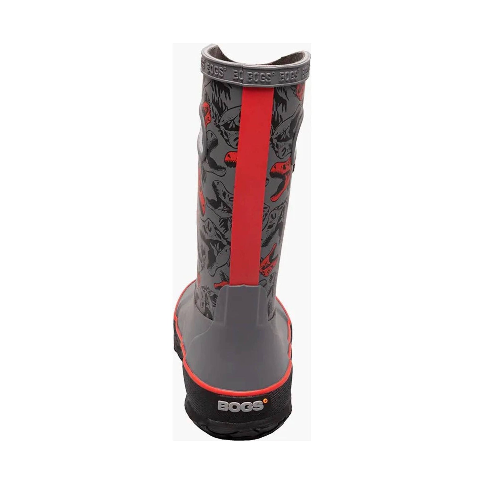 Bogs Kids' Cool Dino Rain Boot - Gray by Lenny's Shoe & Apparel