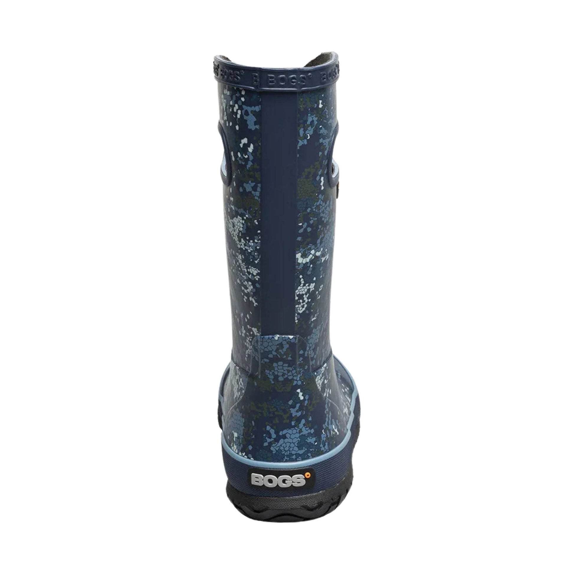 Bogs Kids' Micro Camo Rain Boots - Blue by Lenny's Shoe & Apparel