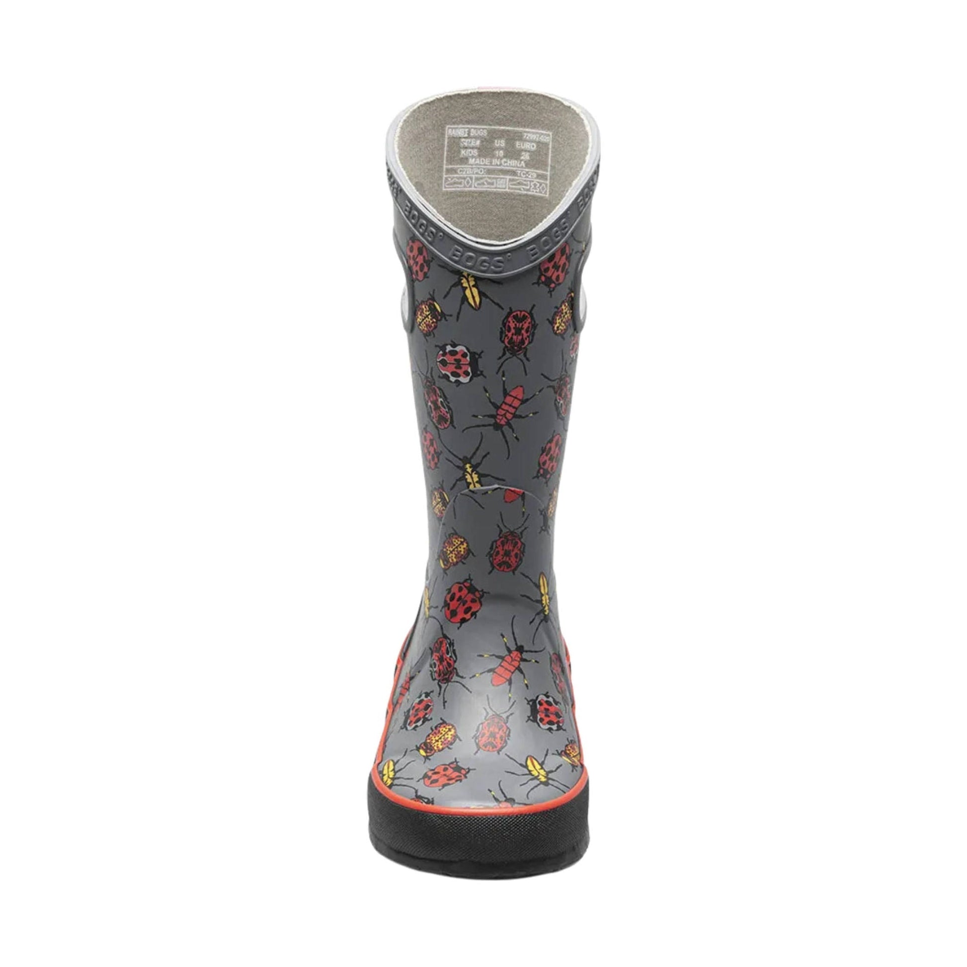Bogs Kids' Rainboot Bugs - Gray by Lenny's Shoe & Apparel